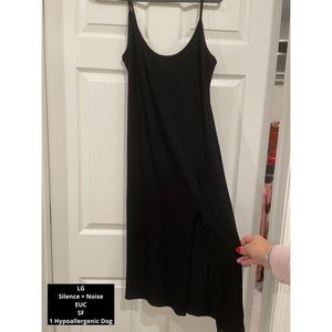 Sexy Shape Fitting Black Dress